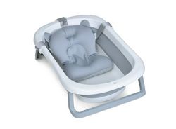 Ванна дитяча складна з матрациком El Camino Plus ME 1151 Сірий